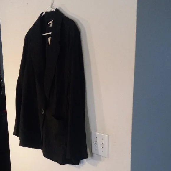 a new day Black Single-Button Blazer - Picture 3 of 5